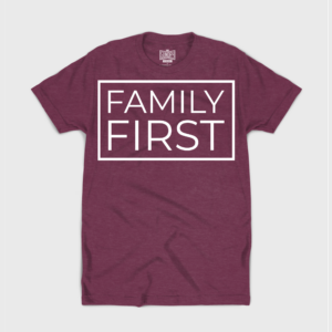 Family First Heather Burgundy