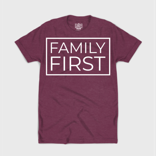 Family First Heather Burgundy